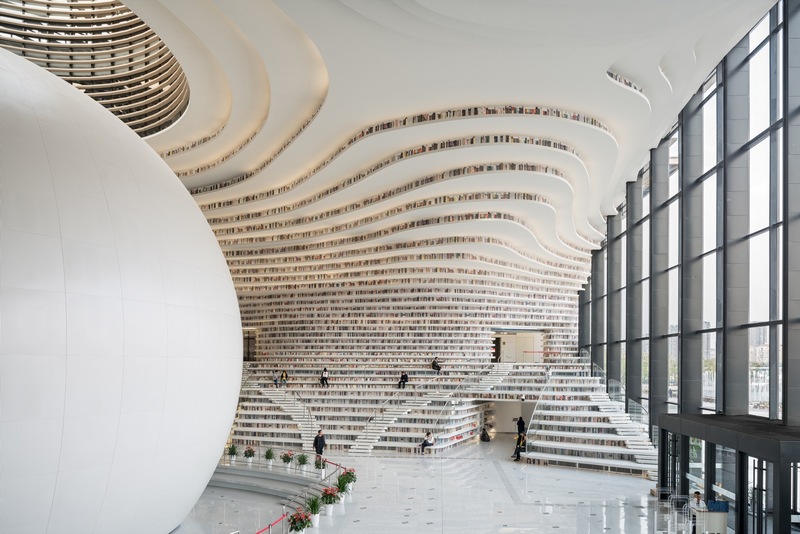رویایی ترین کتابخانه دنیا در چین افتتاح شد