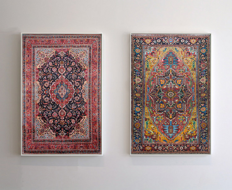 تابلو نقاشی های فرش ایرانی