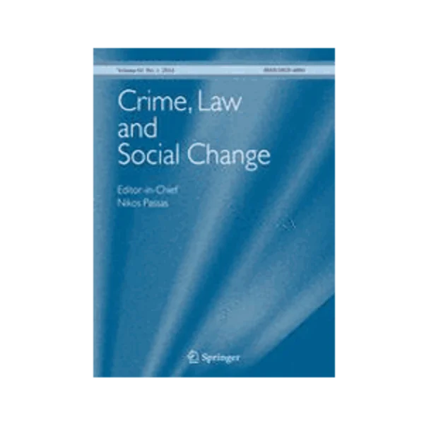 مجموعه مقالات جرم، قانون و تغییرات اجتماعی 2013
