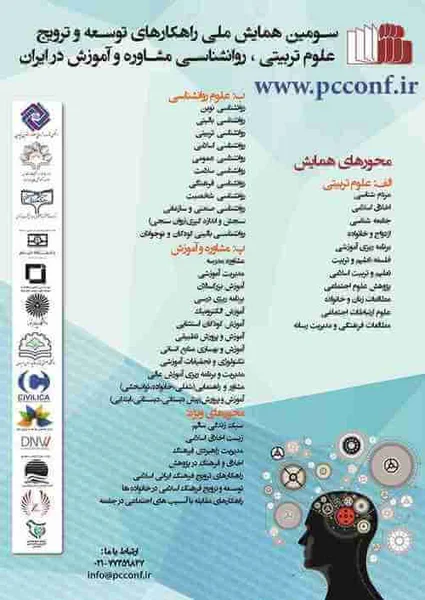 سومین همایش ملی راهکارهای توسعه و ترویج علوم تربیتی، روانشناسی، مشاوره و آموزش در ایران