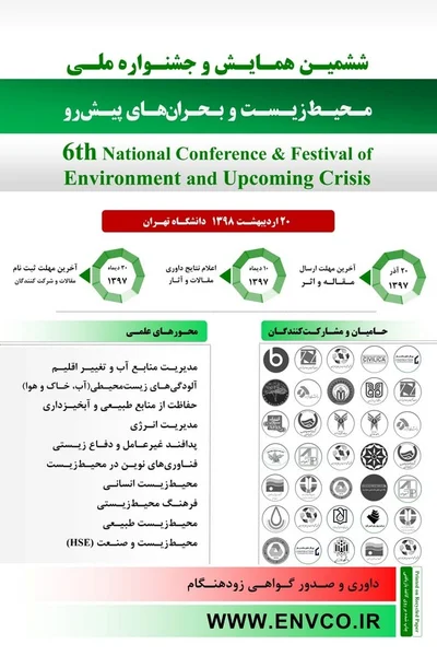 ششمین همایش و جشنواره ملی محیط زیست و بحران های پیش رو