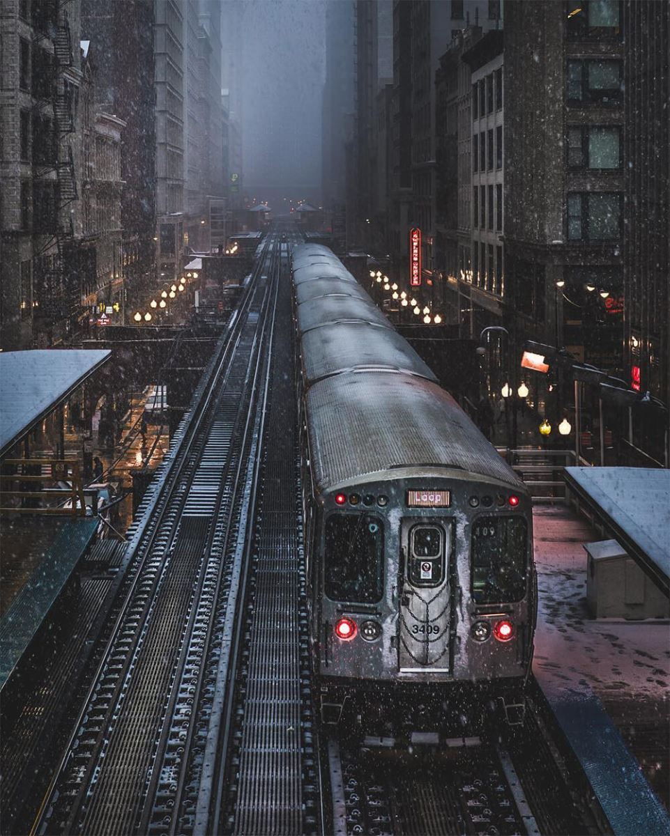 شیکاگو، شهر اخمو و سرد در قاب تصویر